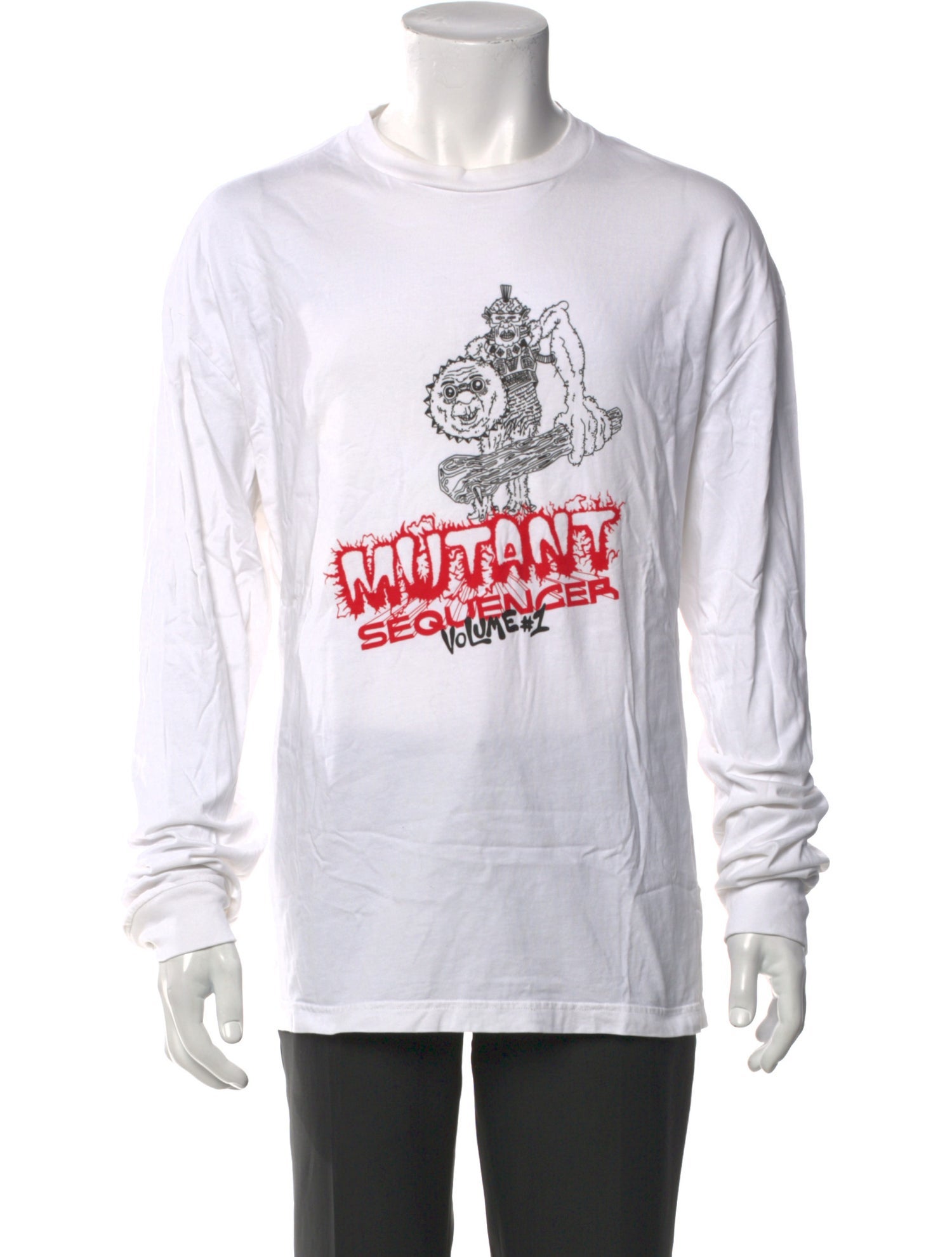 Brain Dead Graphic Print Crew Neck T-Shirt