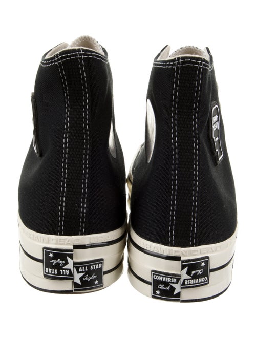 Brain Dead Canvas Colorblock Pattern Sneakers