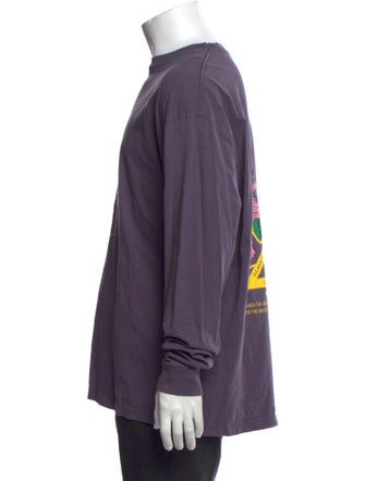 Brain Dead Graphic Print Long Sleeve Shirt