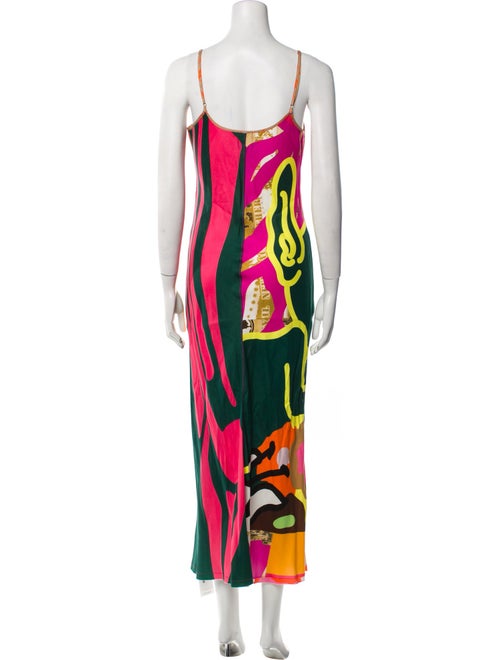 Brain Dead Printed Long Dress