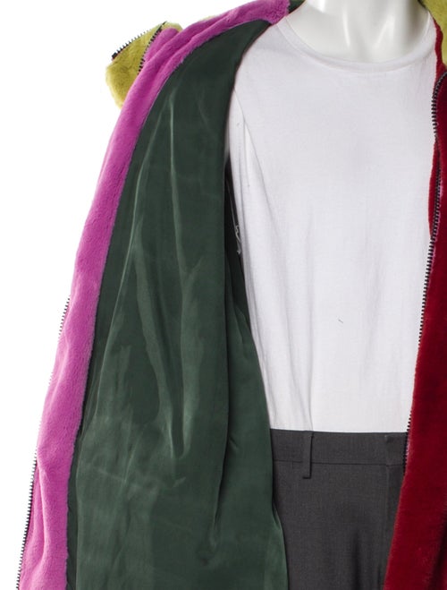 Brain Dead Colorblock Pattern Parka