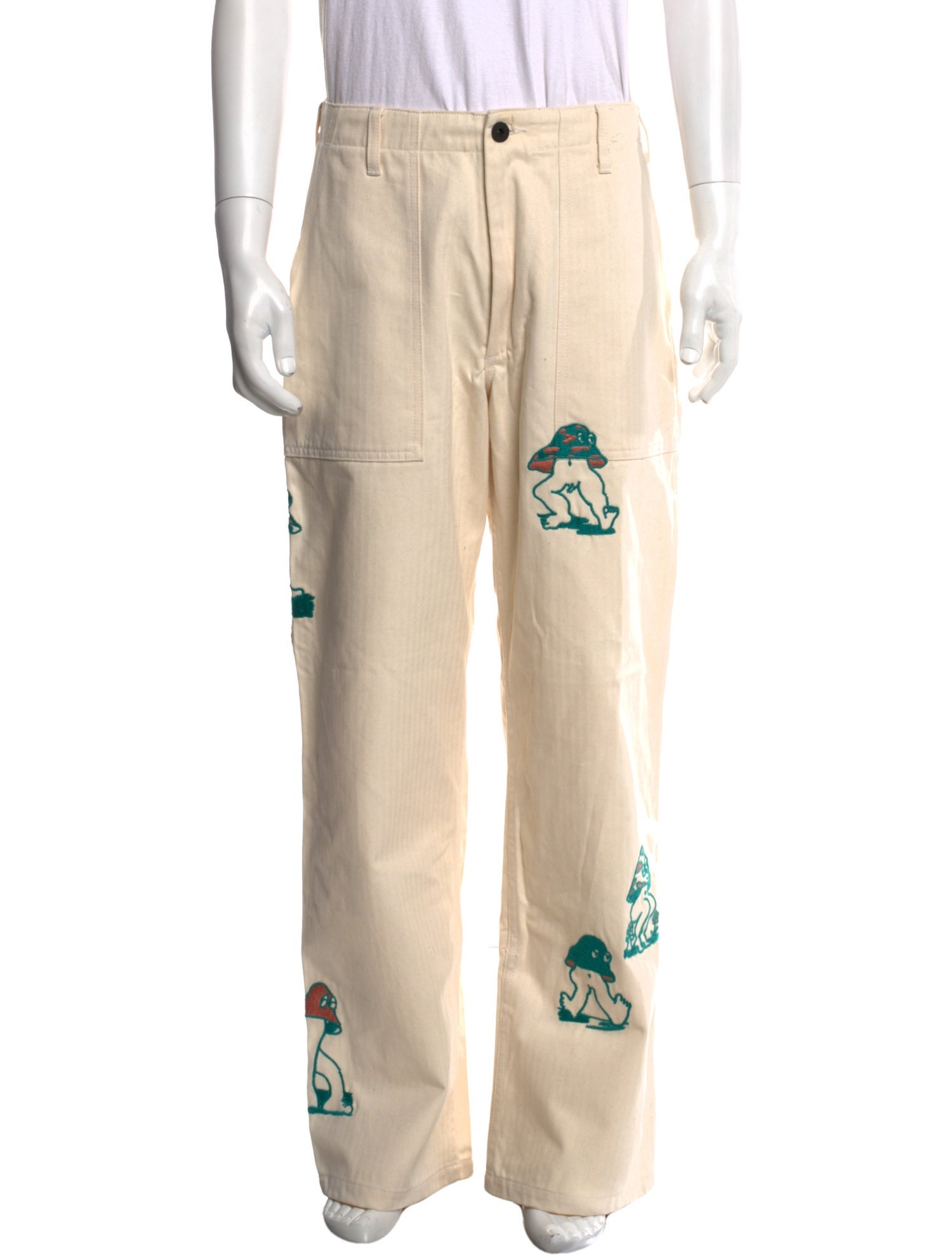 Brain Dead Graphic Print Sweatpants