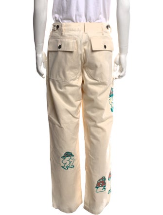 Brain Dead Graphic Print Sweatpants