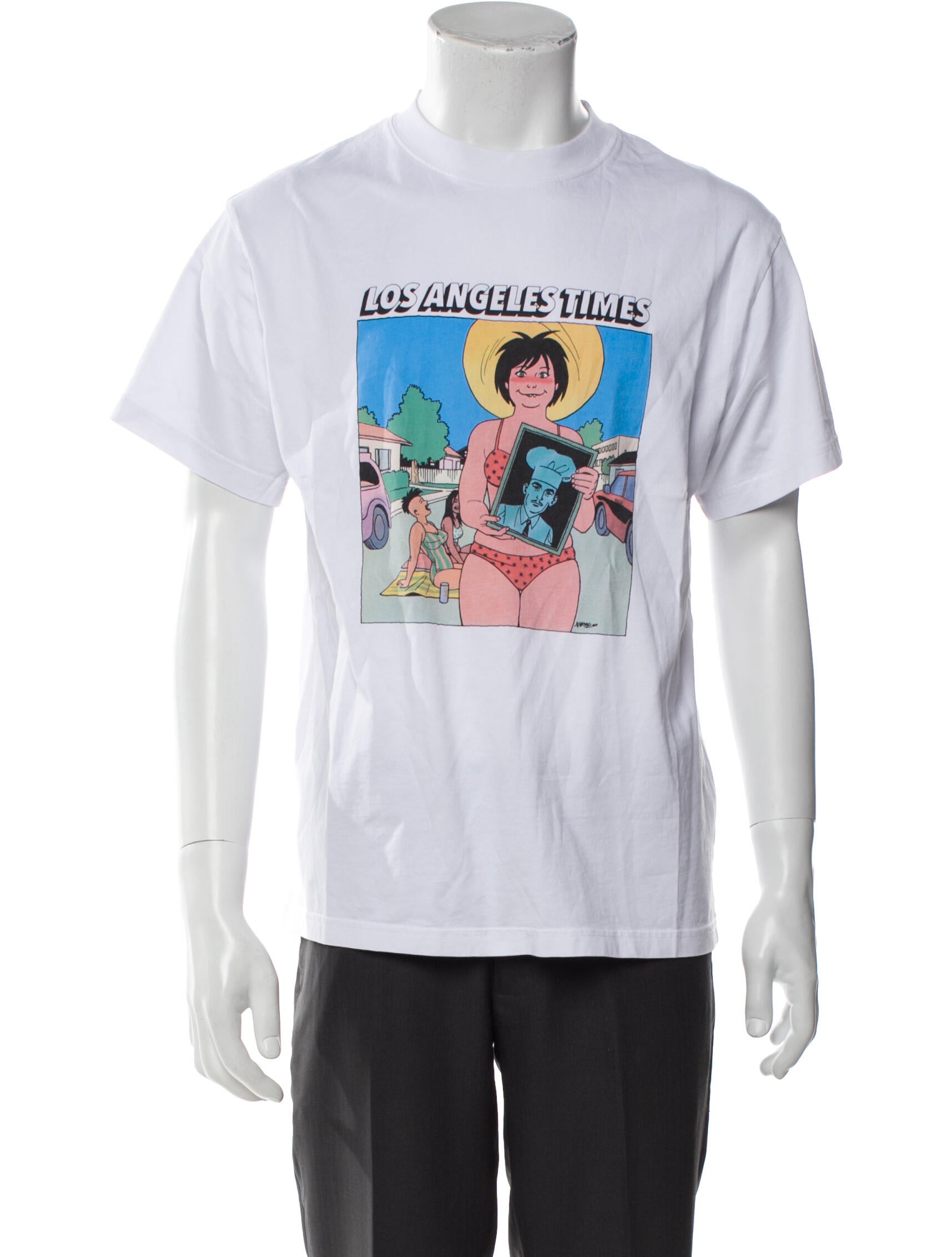 Brain Dead Graphic Print Crew Neck T-Shirt