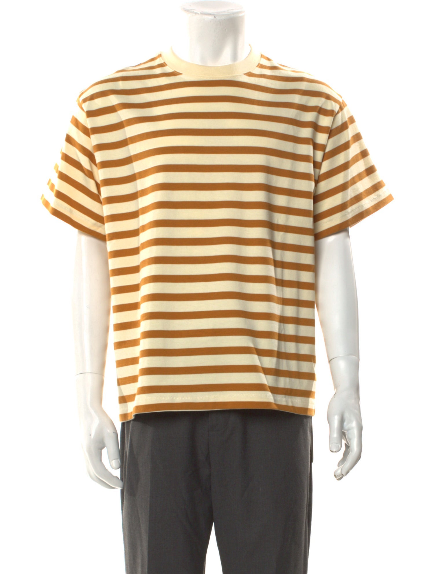 Brain Dead Striped Crew Neck T-Shirt