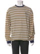 Brain Dead Striped Crew Neck T-Shirt