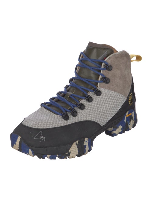 Brain Dead Suede Printed Sneakers