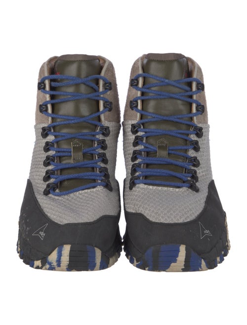 Brain Dead Suede Printed Sneakers