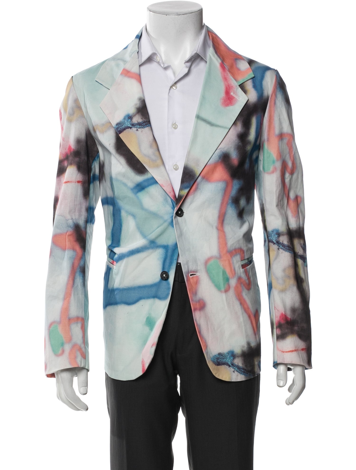 Brain Dead Printed Long Sleeve Shirt