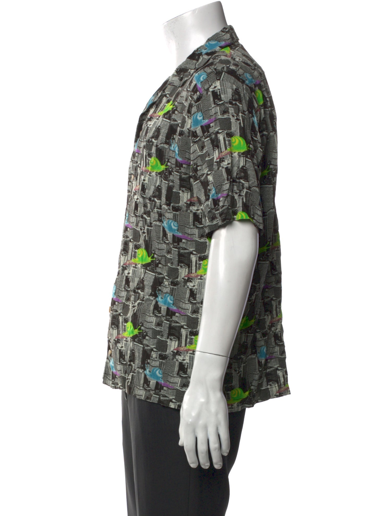 Brain Dead Printed Short Sleeve Shirt