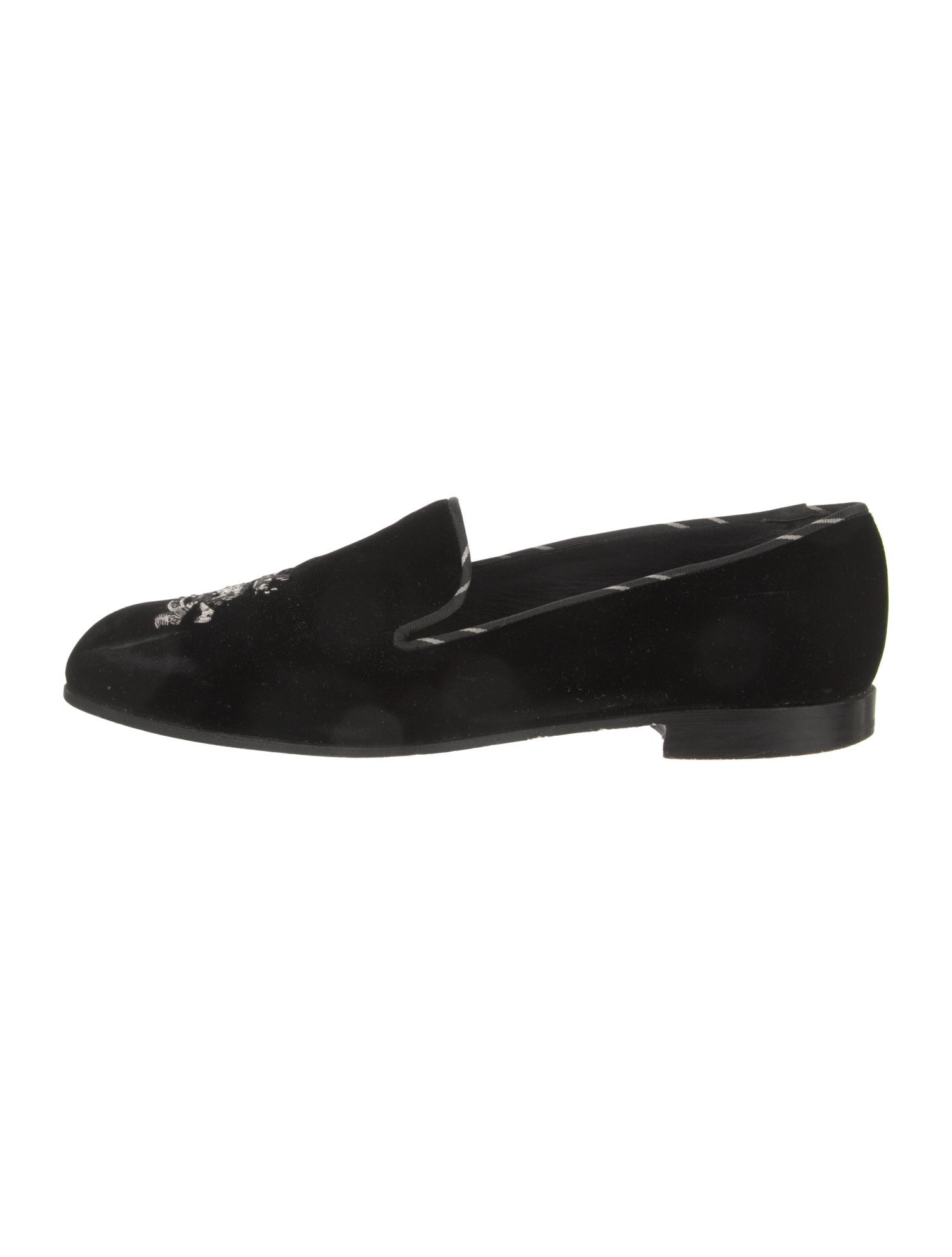 Barker Velvet Loafers