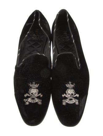 Barker Velvet Loafers