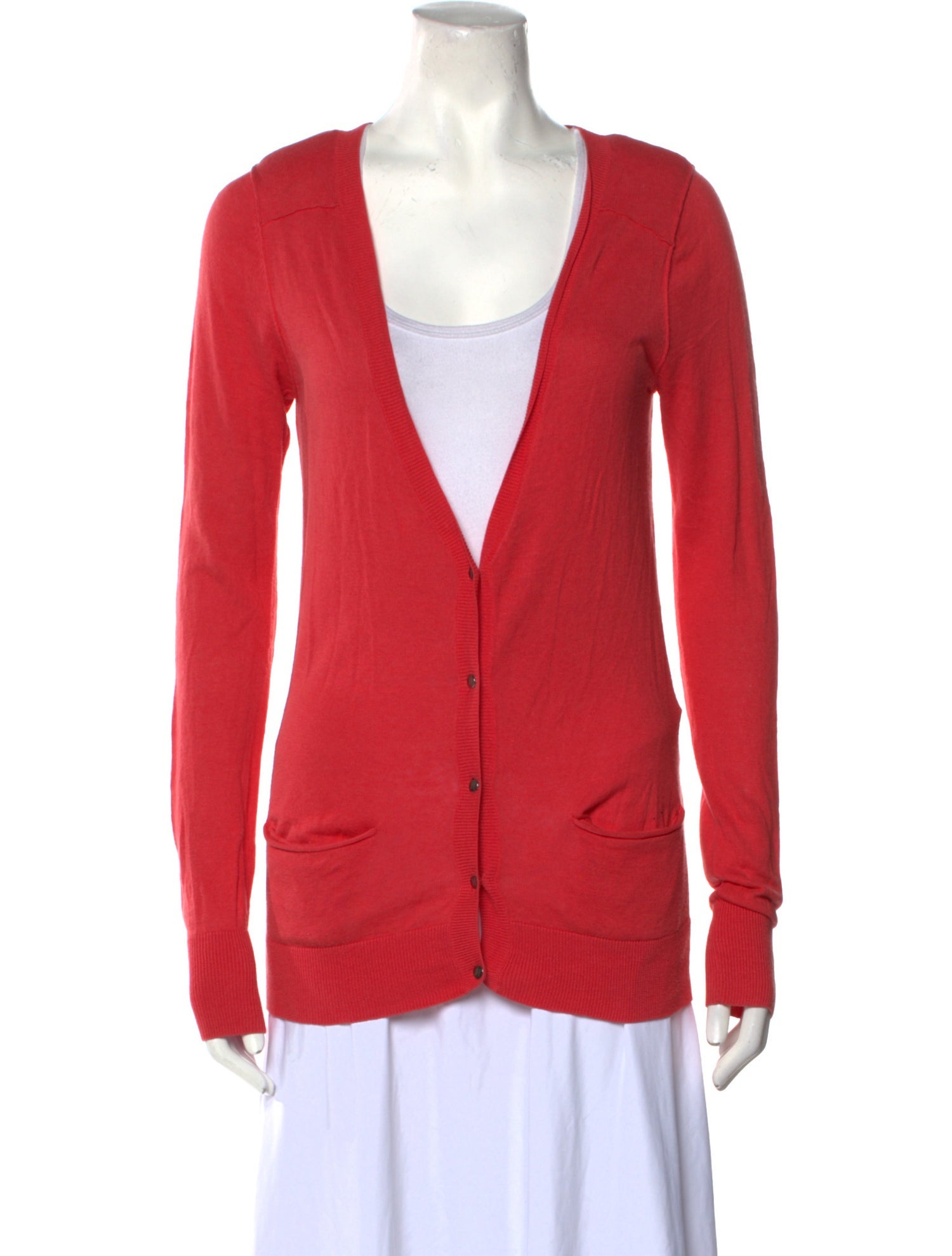 Berenice Linen V-Neck Sweater