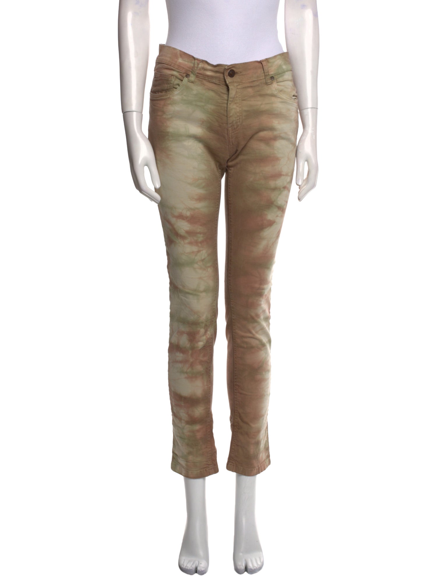 Berenice Tie-Dye Print Straight Leg Pants