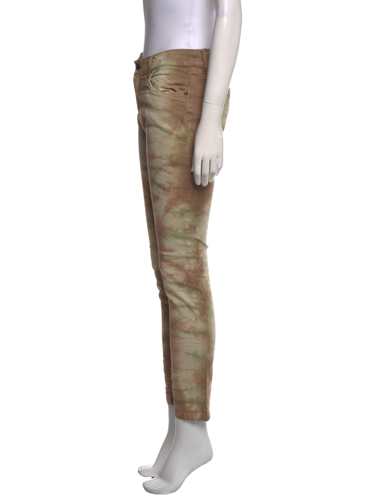 Berenice Tie-Dye Print Straight Leg Pants