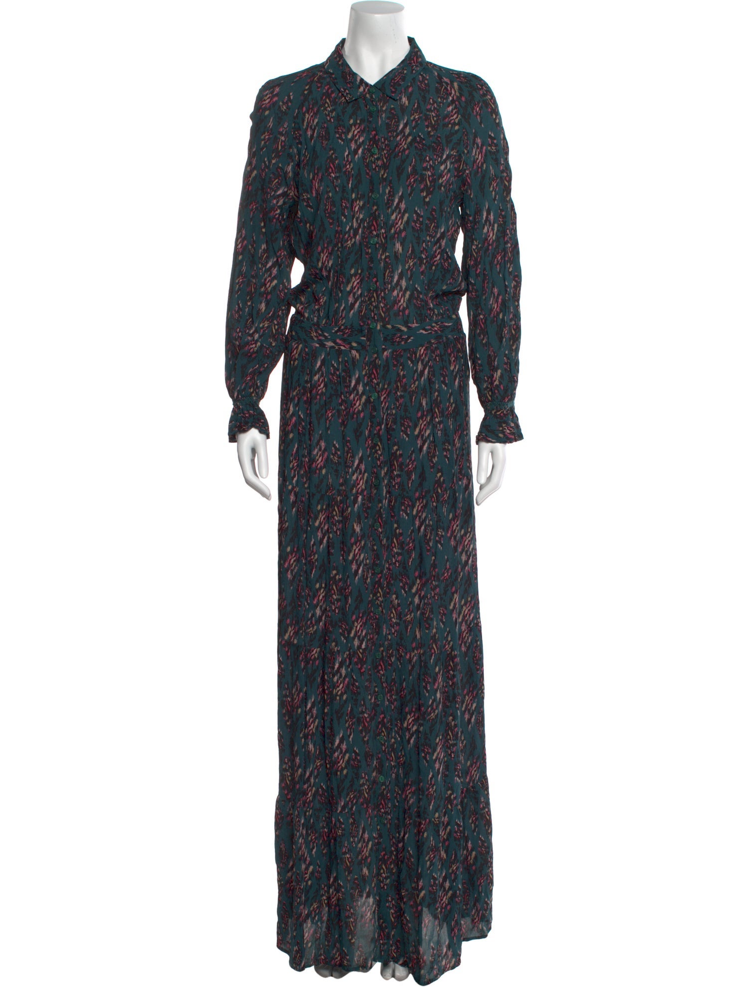 Berenice Silk Long Dress