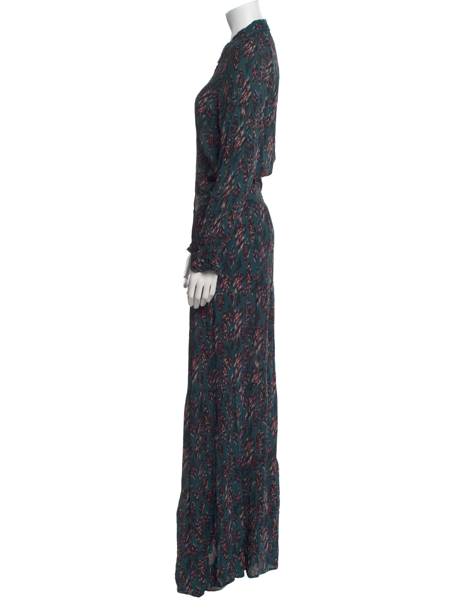 Berenice Silk Long Dress