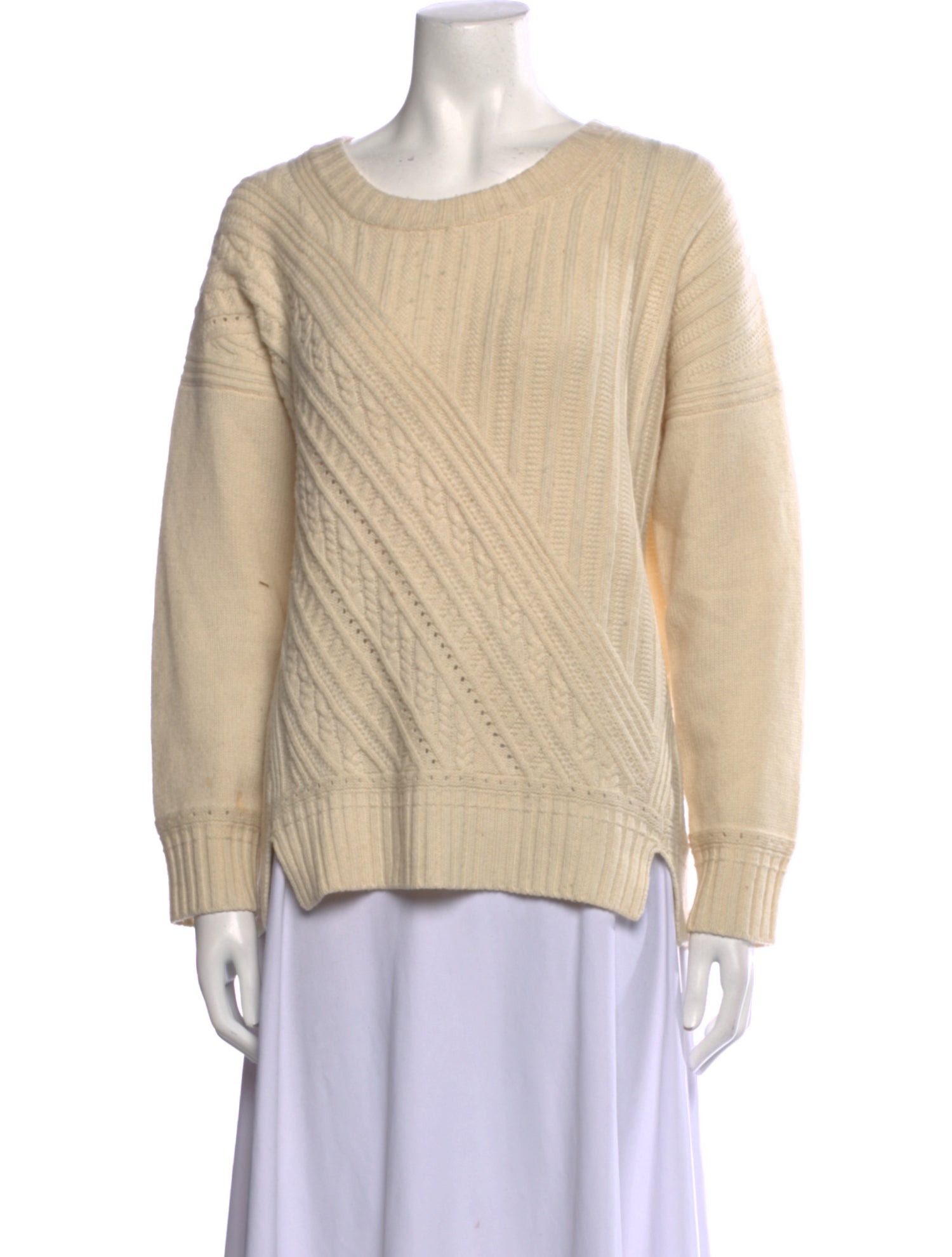 Berenice Wool Scoop Neck Sweater