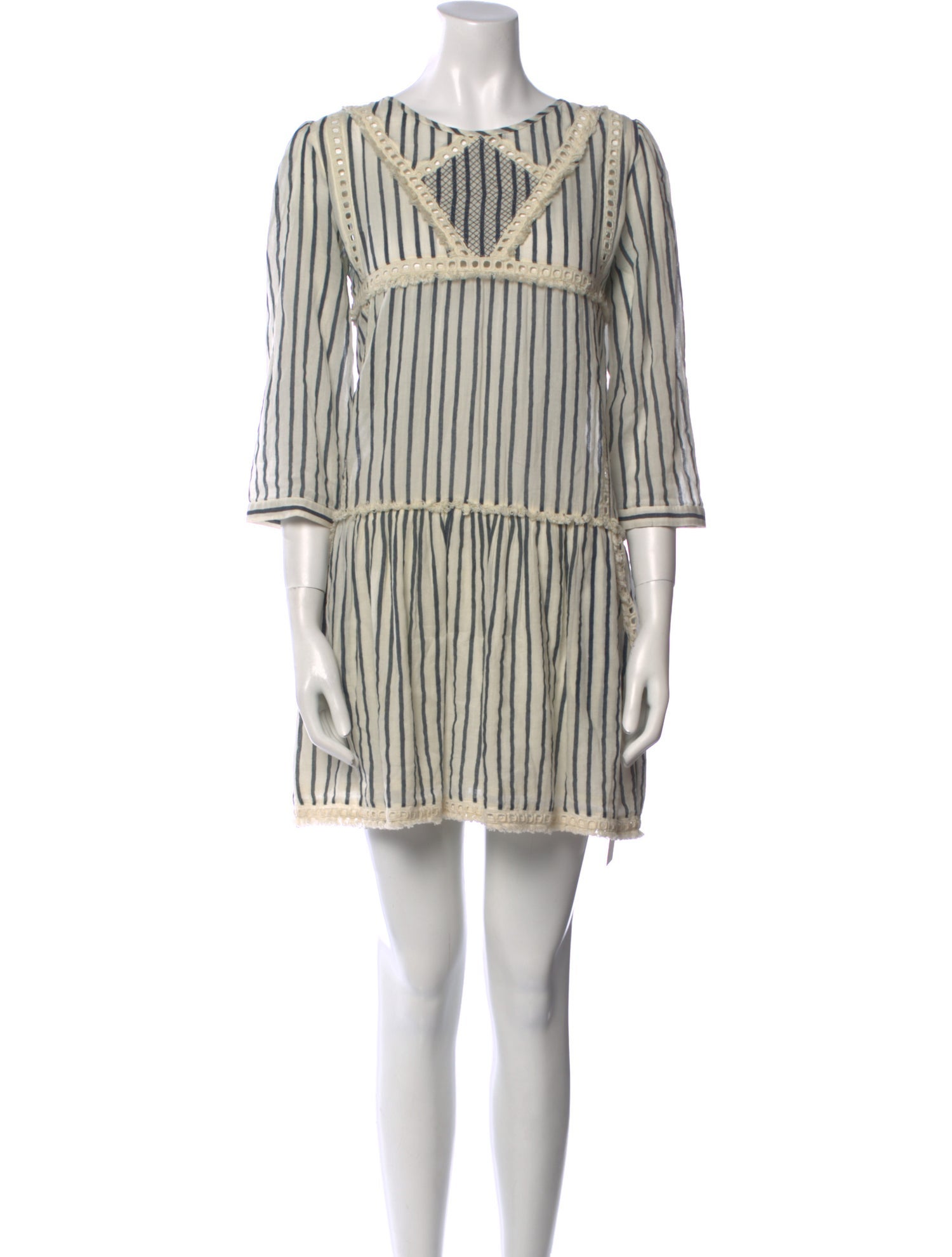 Berenice Striped Mini Dress