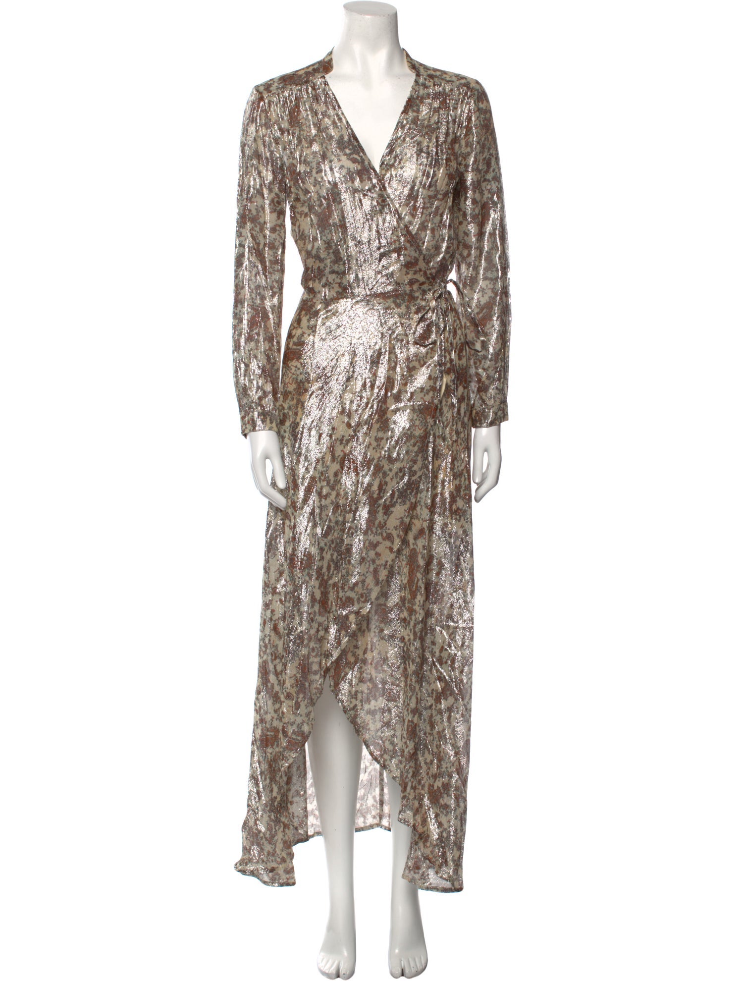 Berenice Printed Long Dress