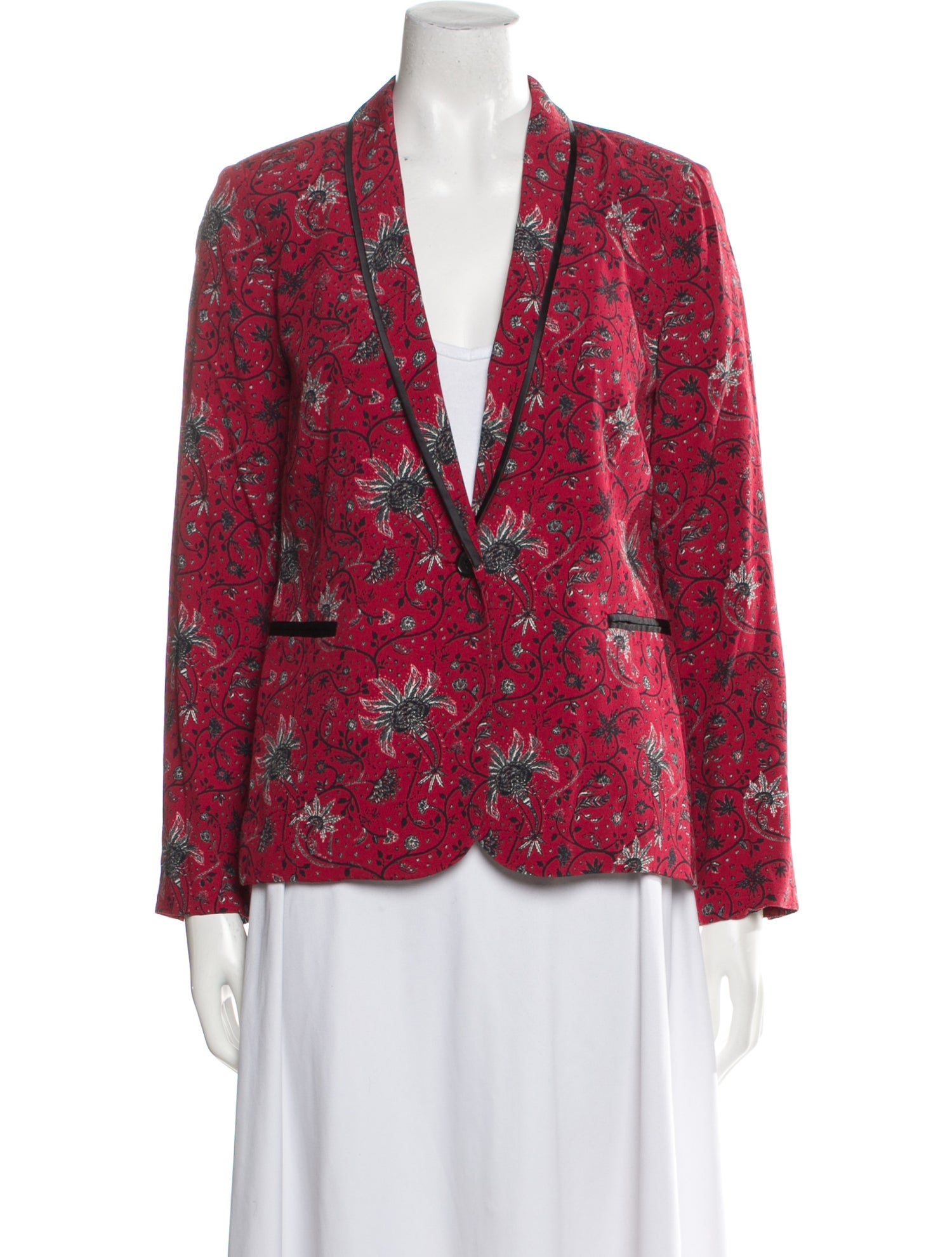 Berenice Floral Print Blazer