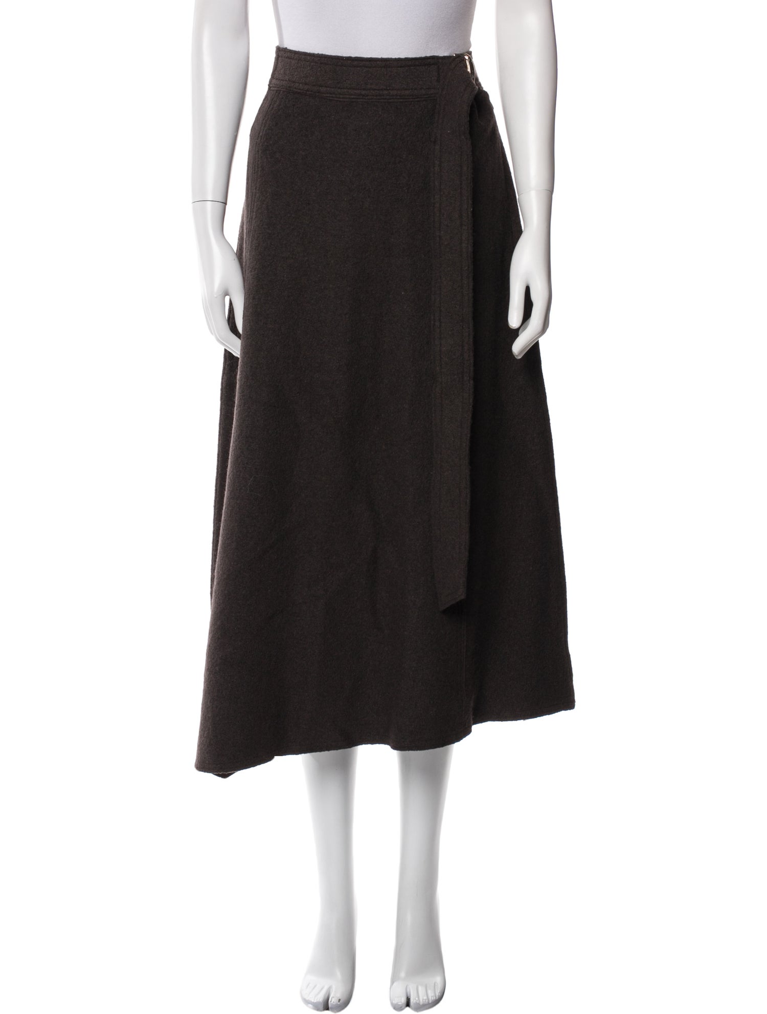 Berenice Wool Midi Length Skirt w/ Tags