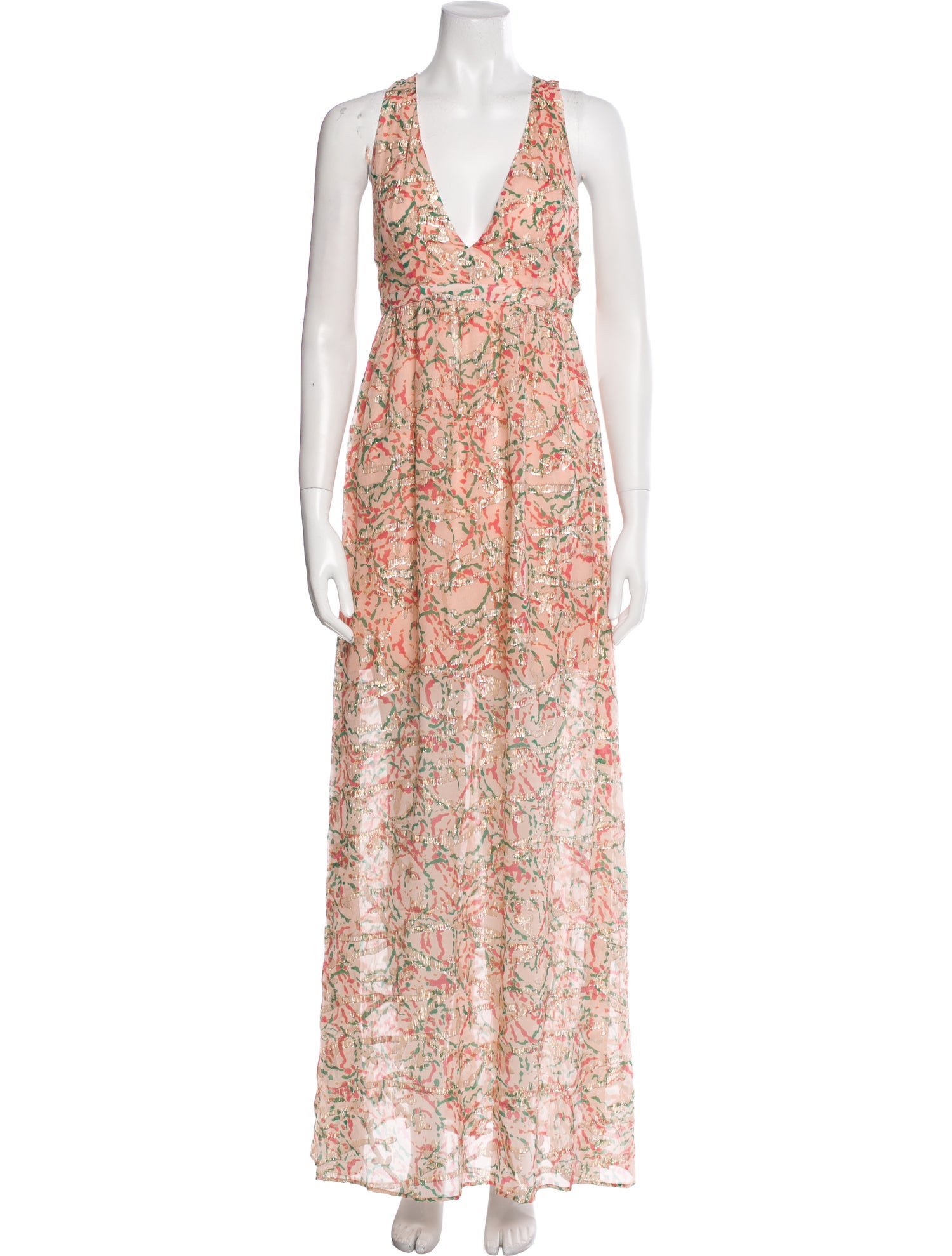 Berenice Silk Long Dress