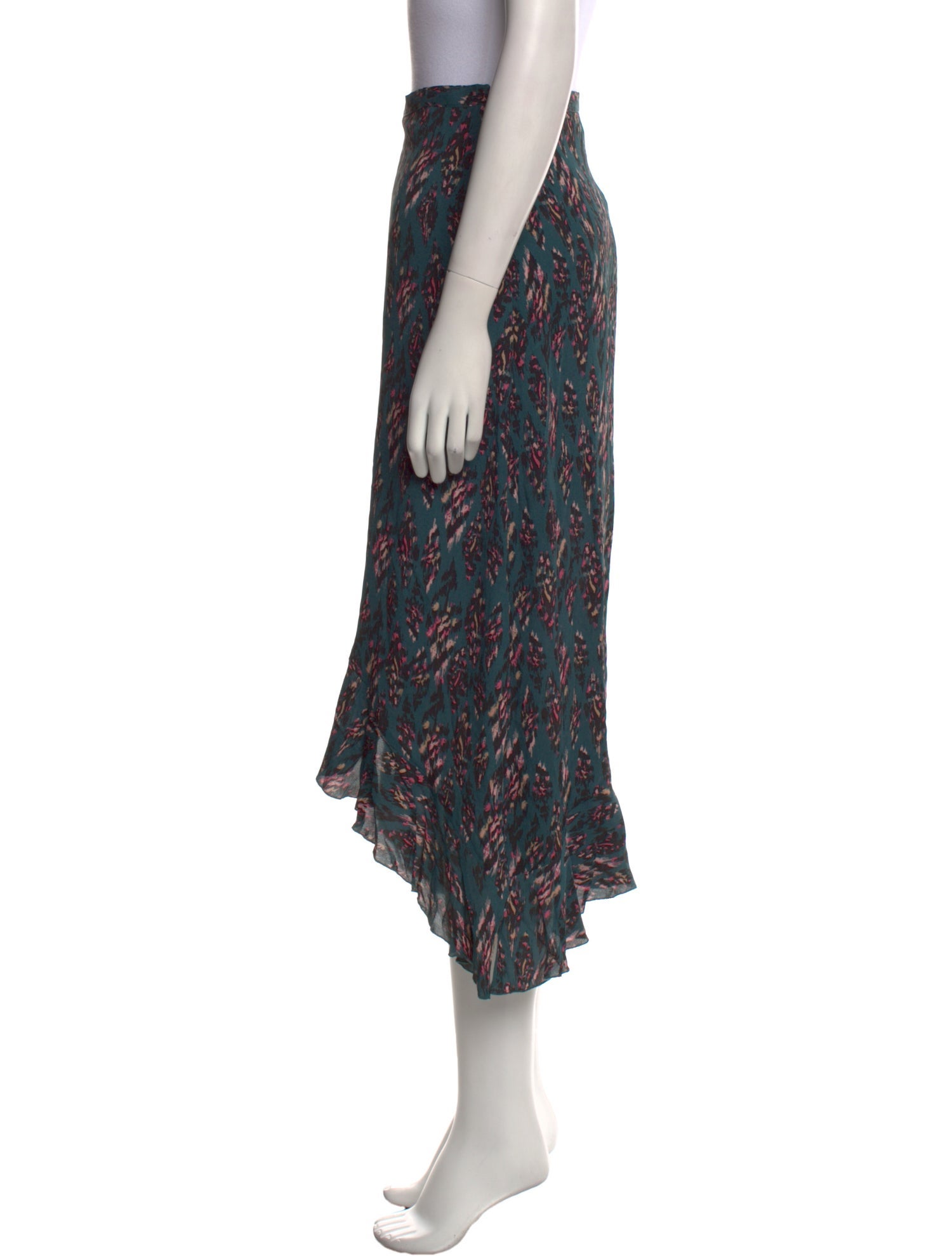 Berenice Floral Print Midi Length Skirt