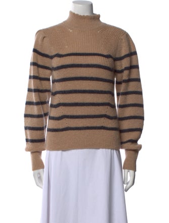 Berenice Striped Turtleneck Sweater