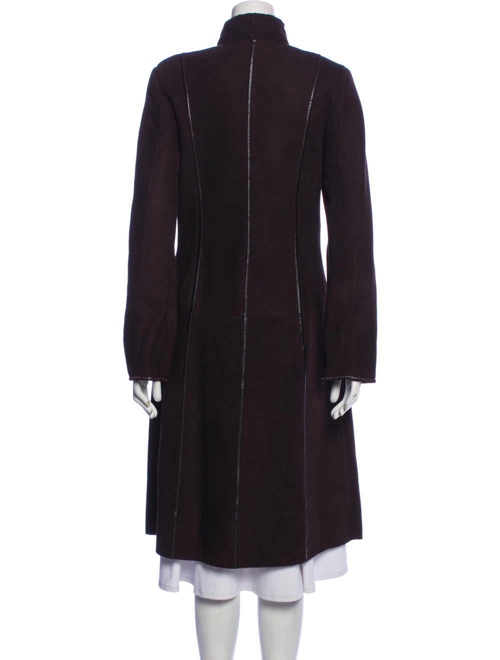 Branco Pelle Shearling Coat - image 3