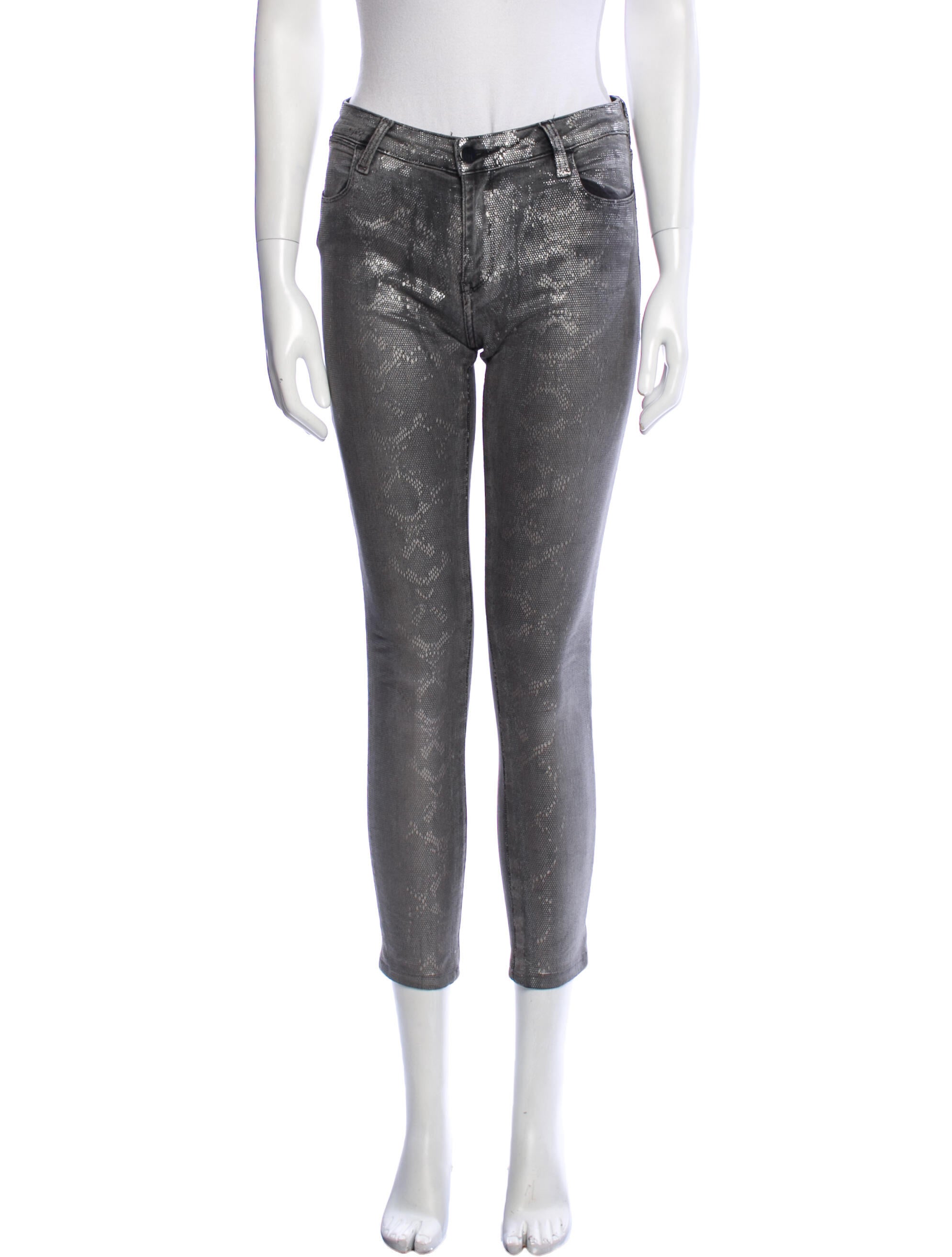 Brockenbow Low-Rise Skinny Leg Jeans