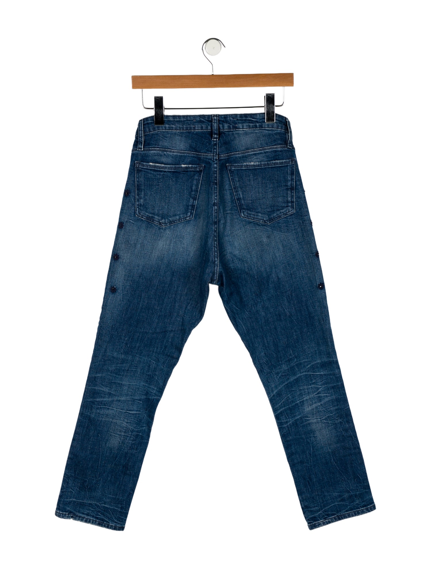 Brockenbow Mid-Rise Straight Leg Jeans