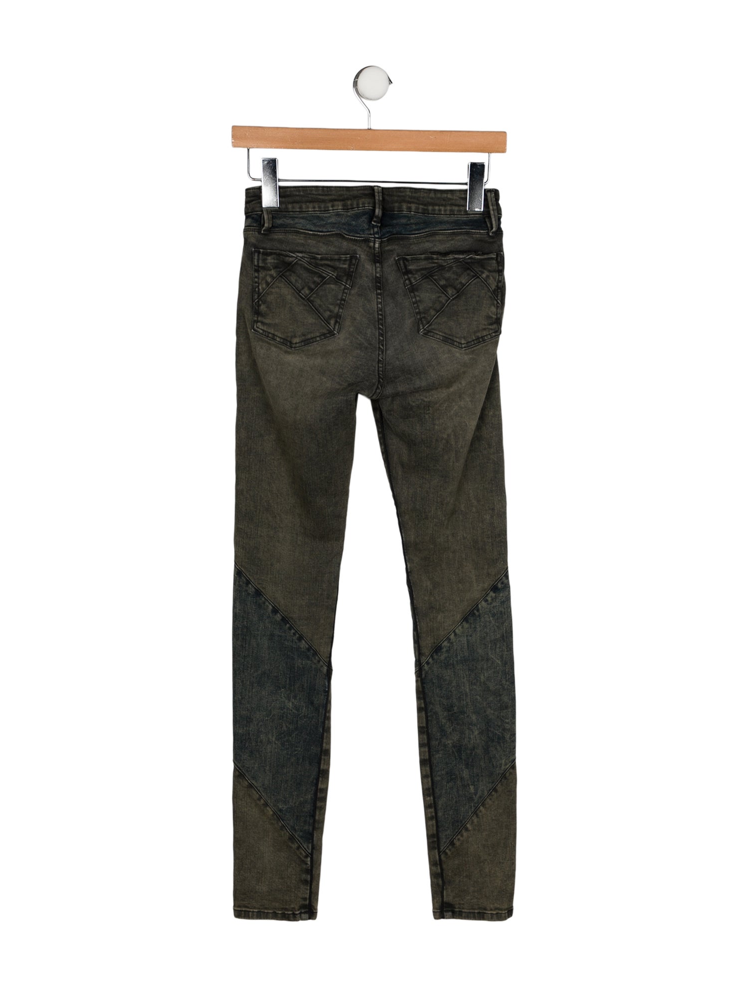 Brockenbow Low-Rise Skinny Leg Jeans