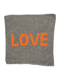 Brodie Love Cashmere Throw Pillow Sham W Tags Pillows Throws