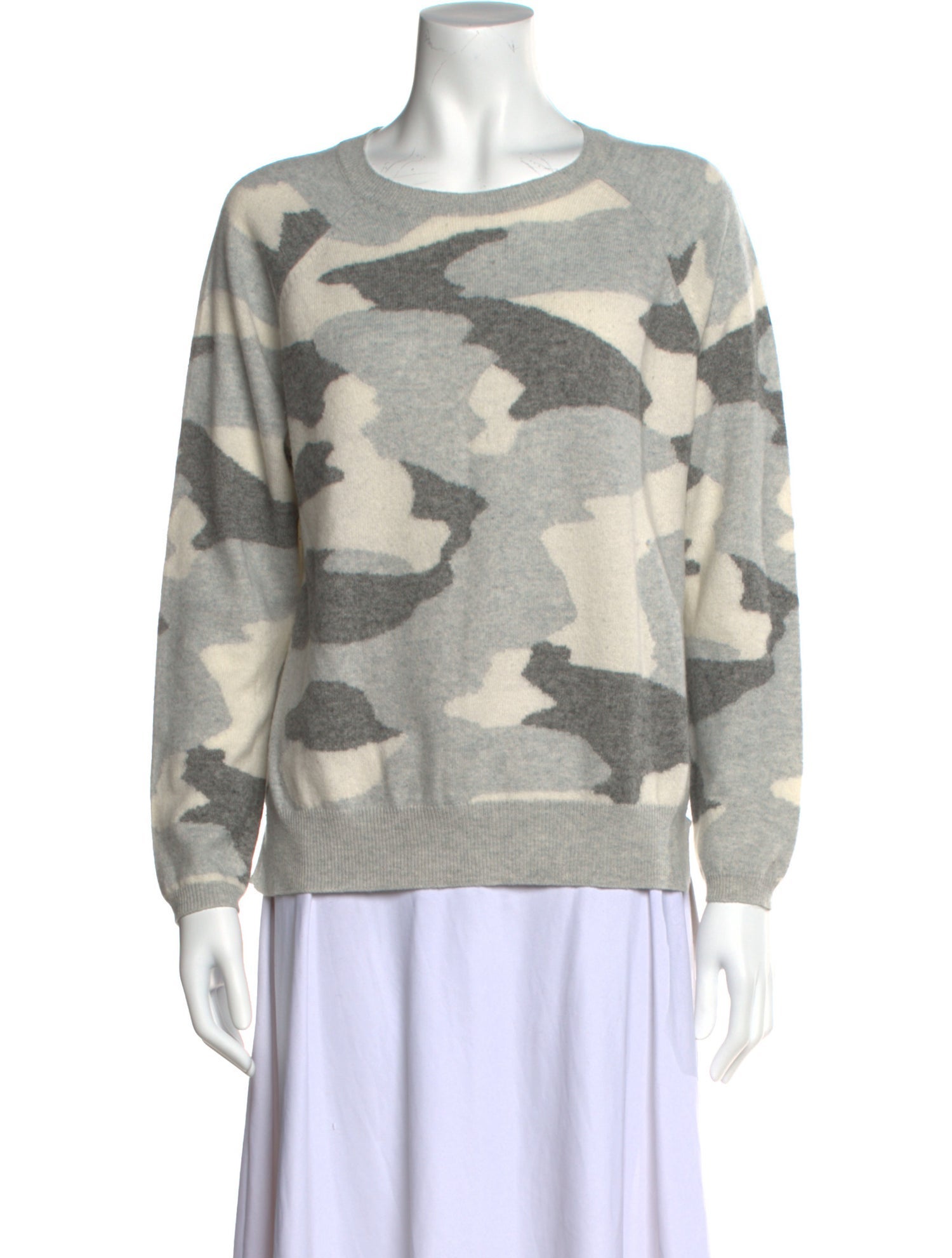 Brodie Cashmere Printed Sweater