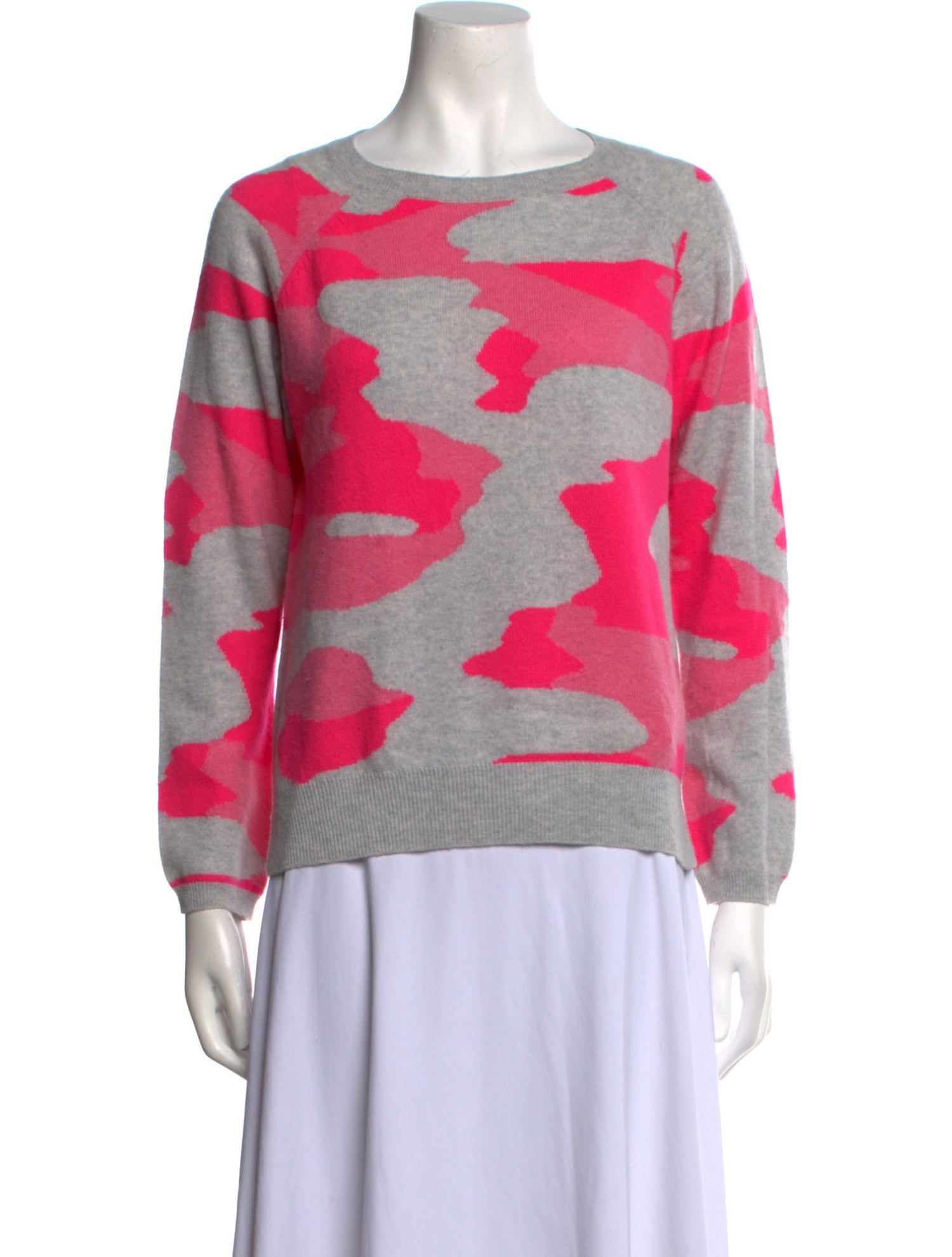 Brodie Cashmere Printed Sweater
