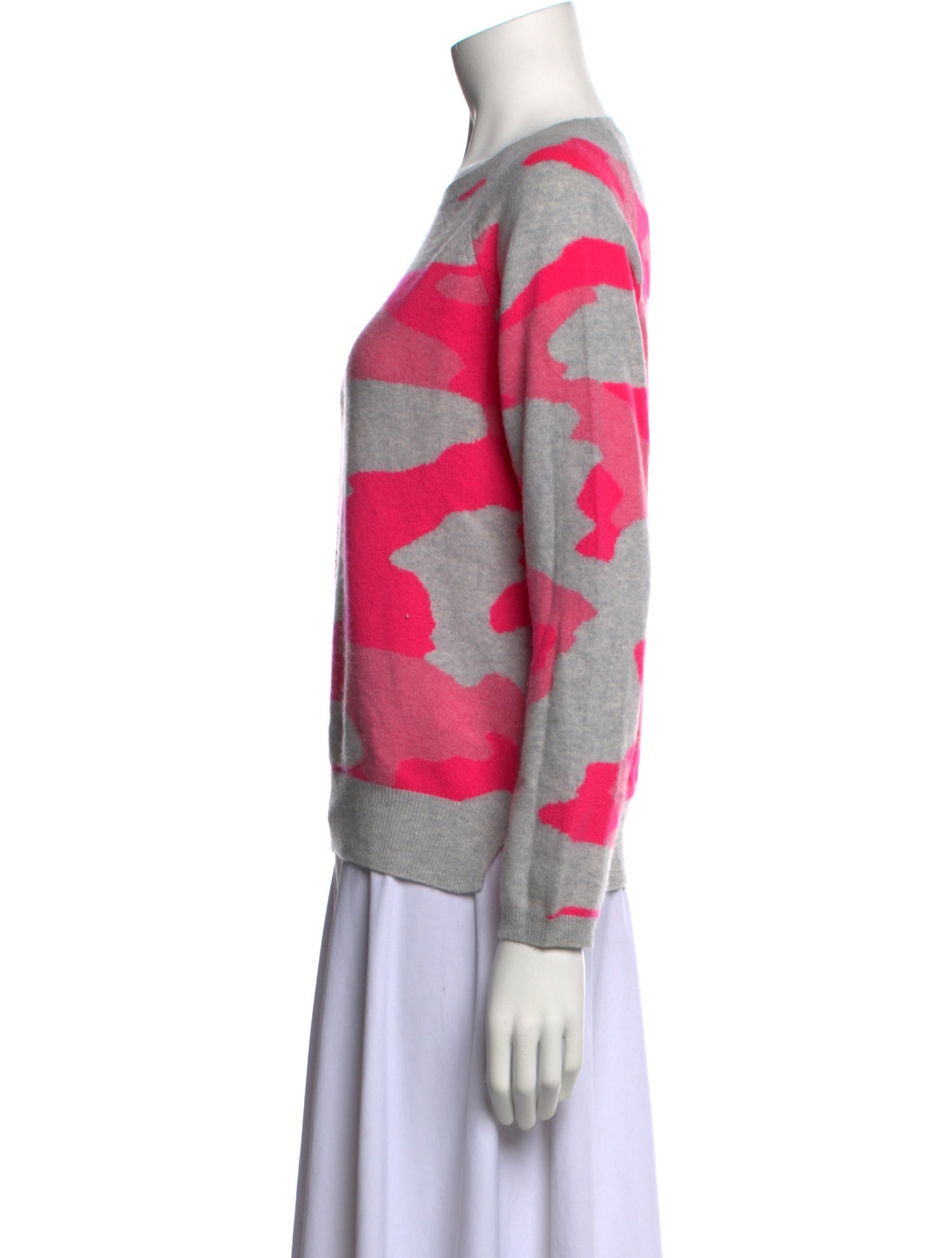 Brodie Cashmere Printed Sweater