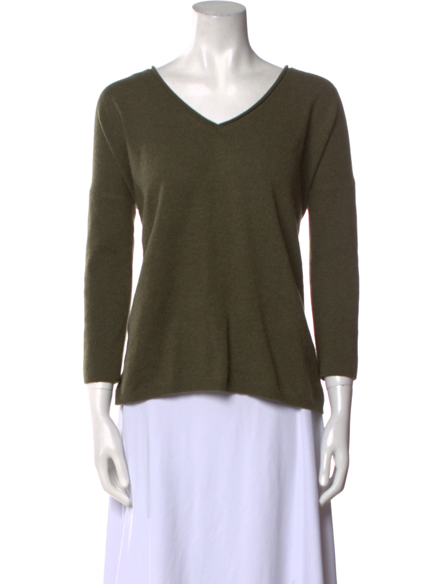 Brodie Cashmere V-Neck Sweater