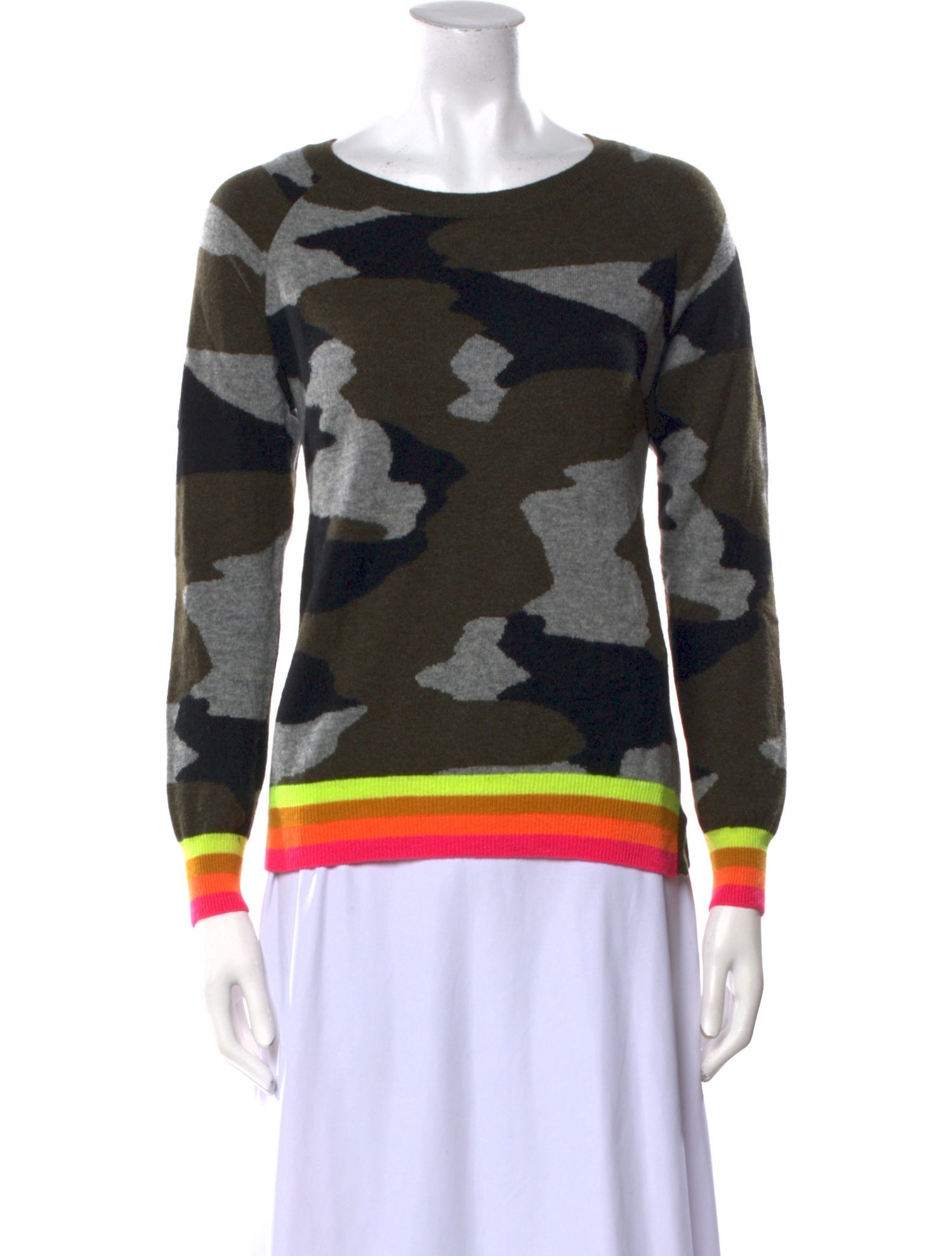 Brodie Cashmere Printed Sweater