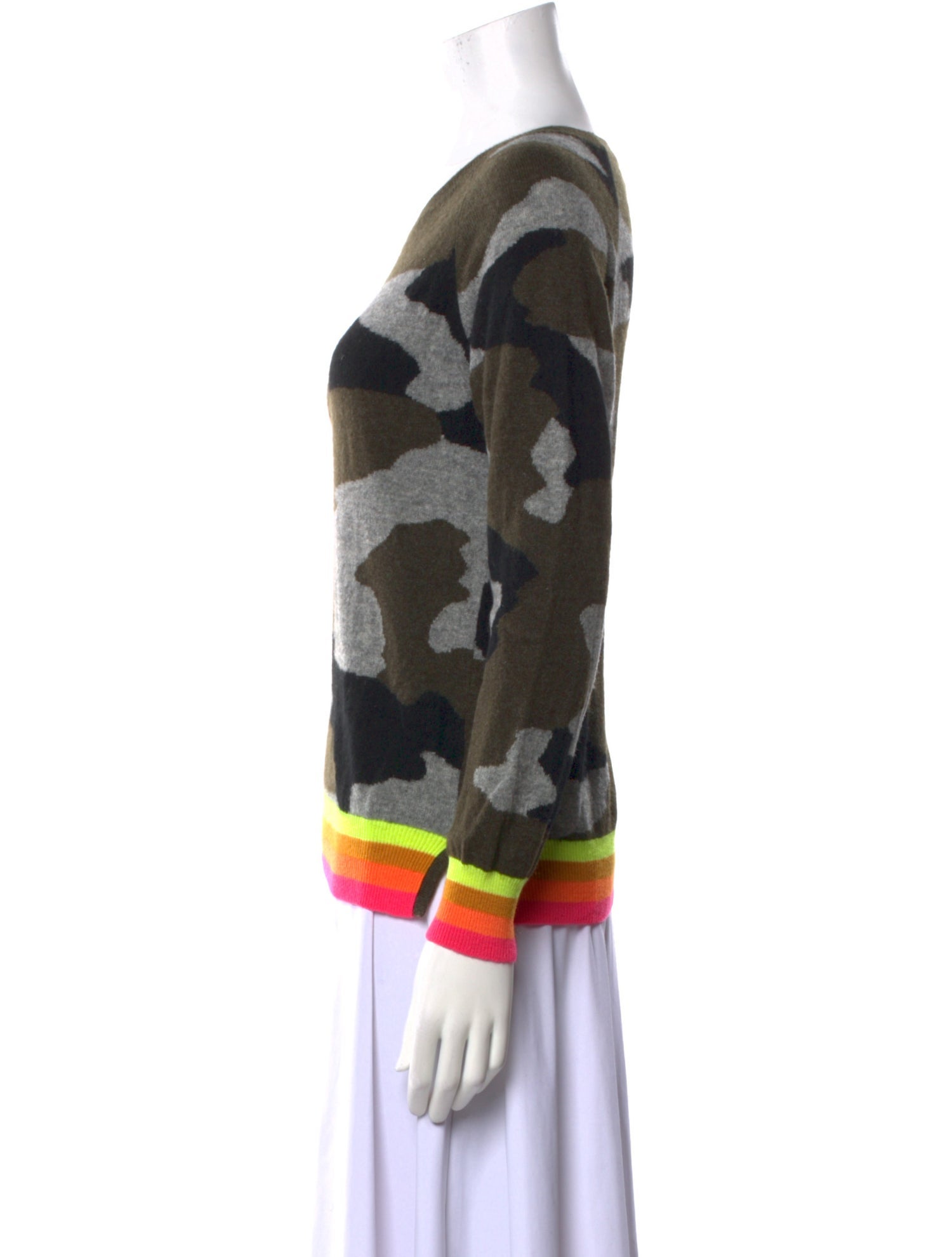 Brodie Cashmere Printed Sweater
