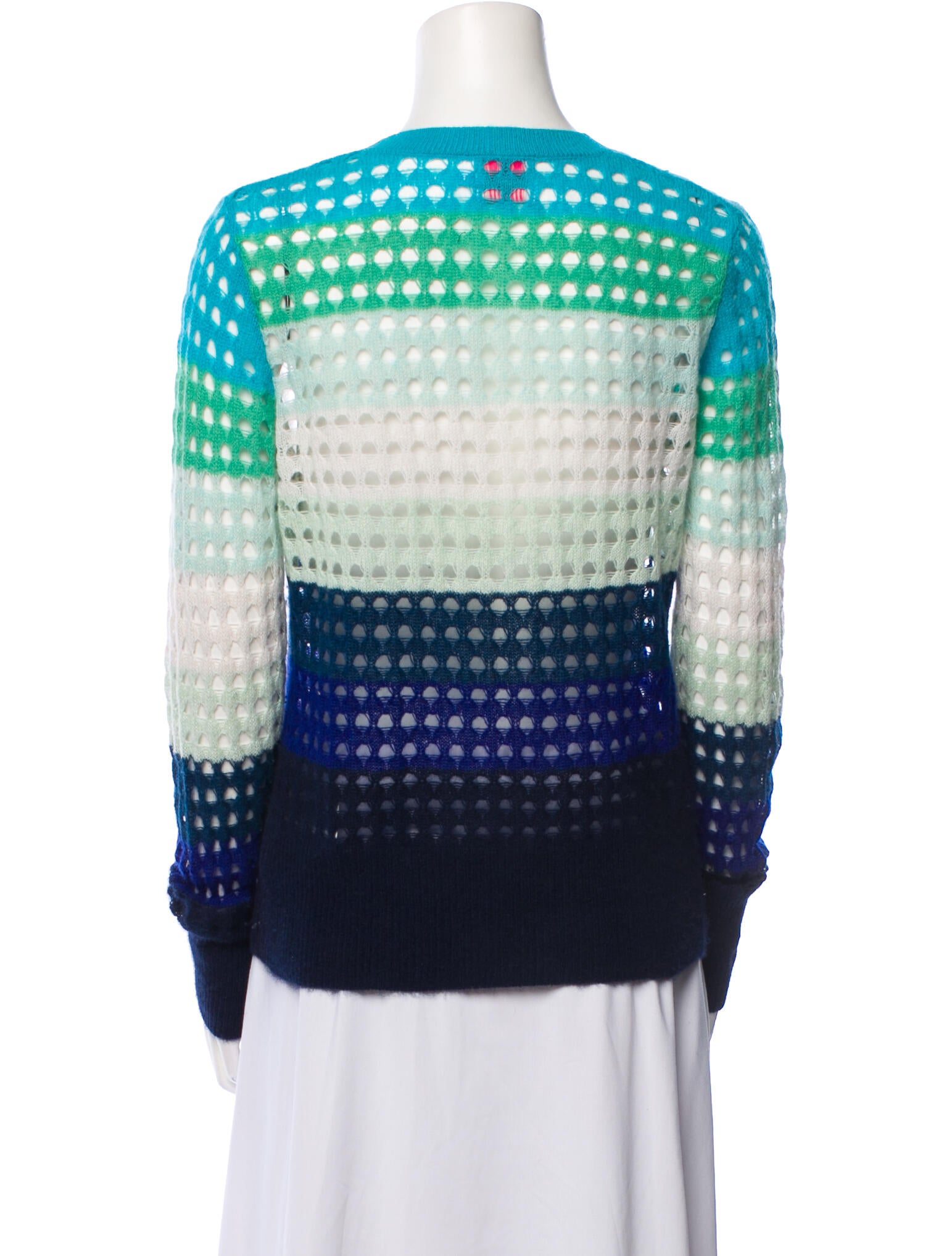 Brodie Cashmere Striped Sweater
