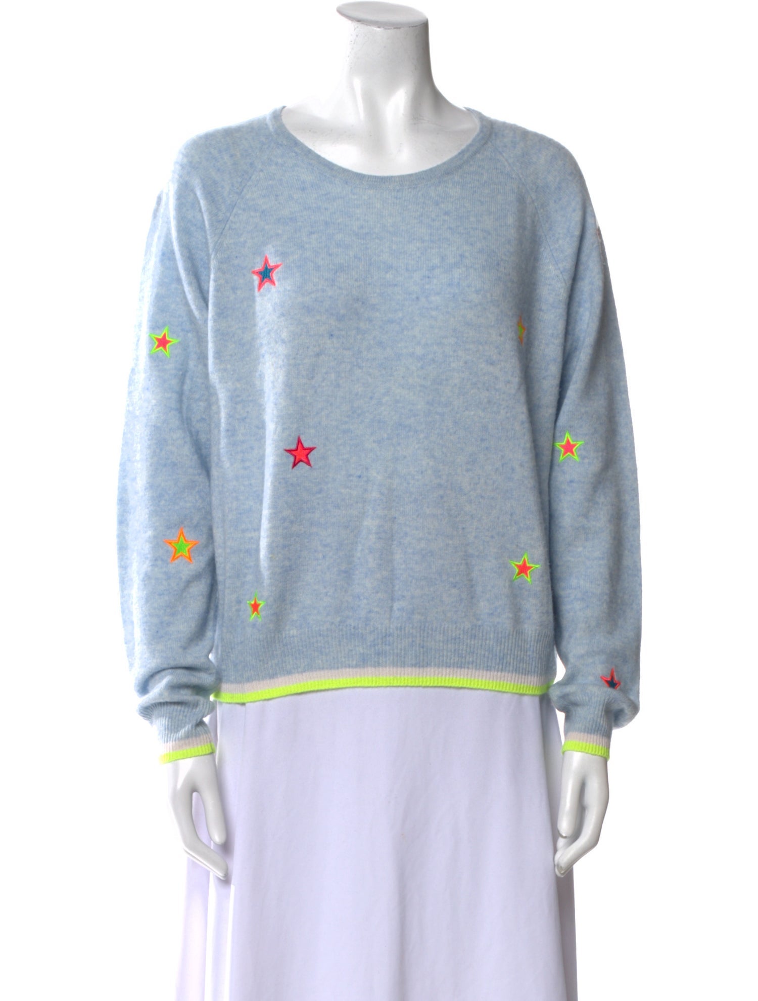 Brodie Cashmere Printed Sweater