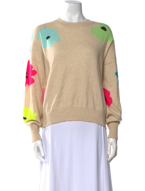 Brodie Cashmere Printed Sweater
