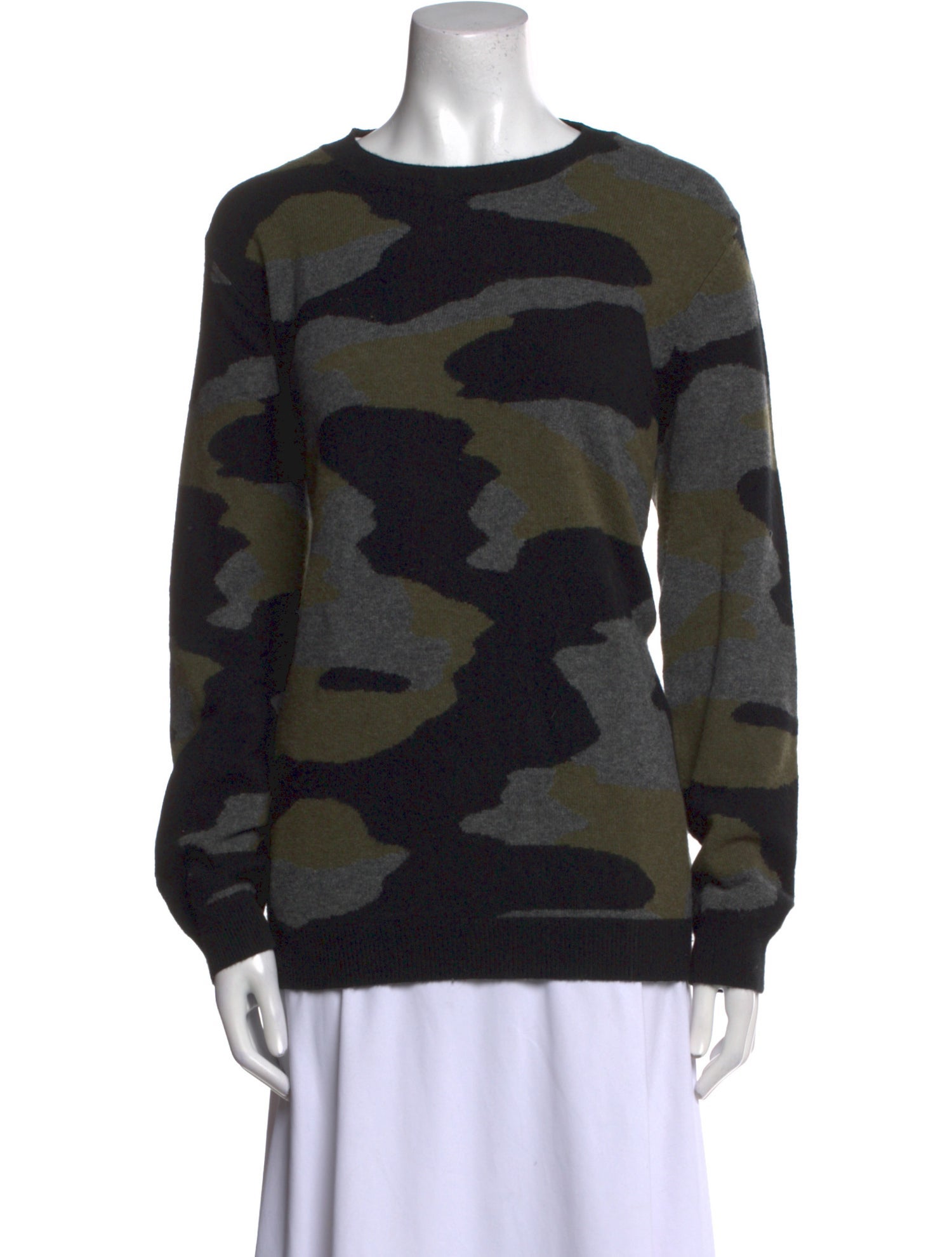 Brodie Cashmere Printed Sweater