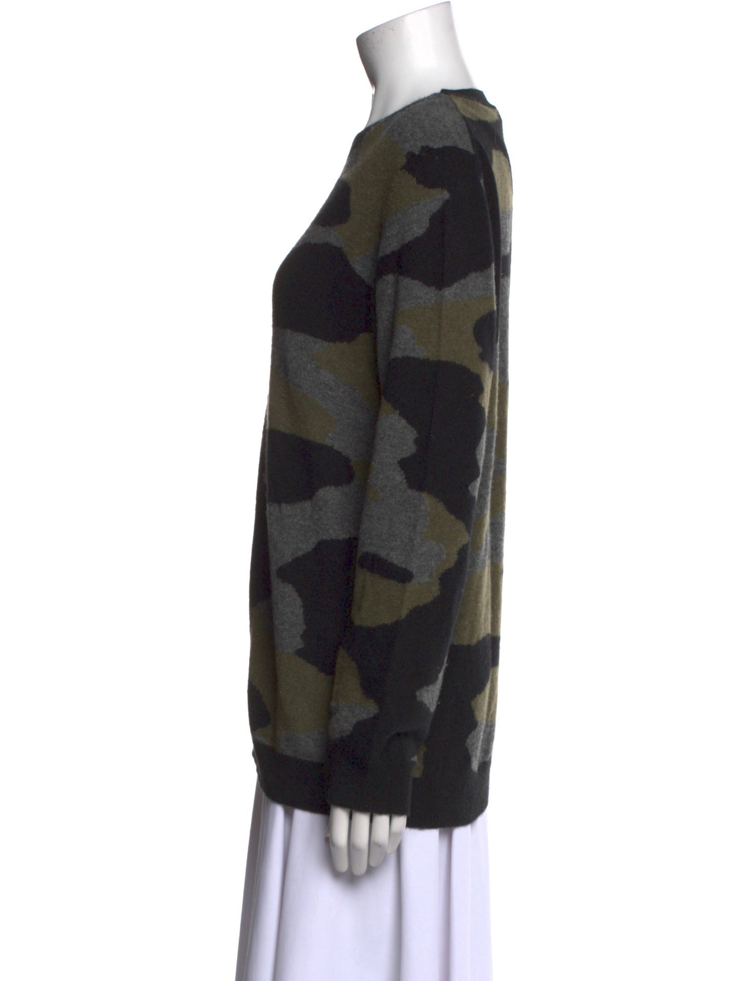 Brodie Cashmere Printed Sweater