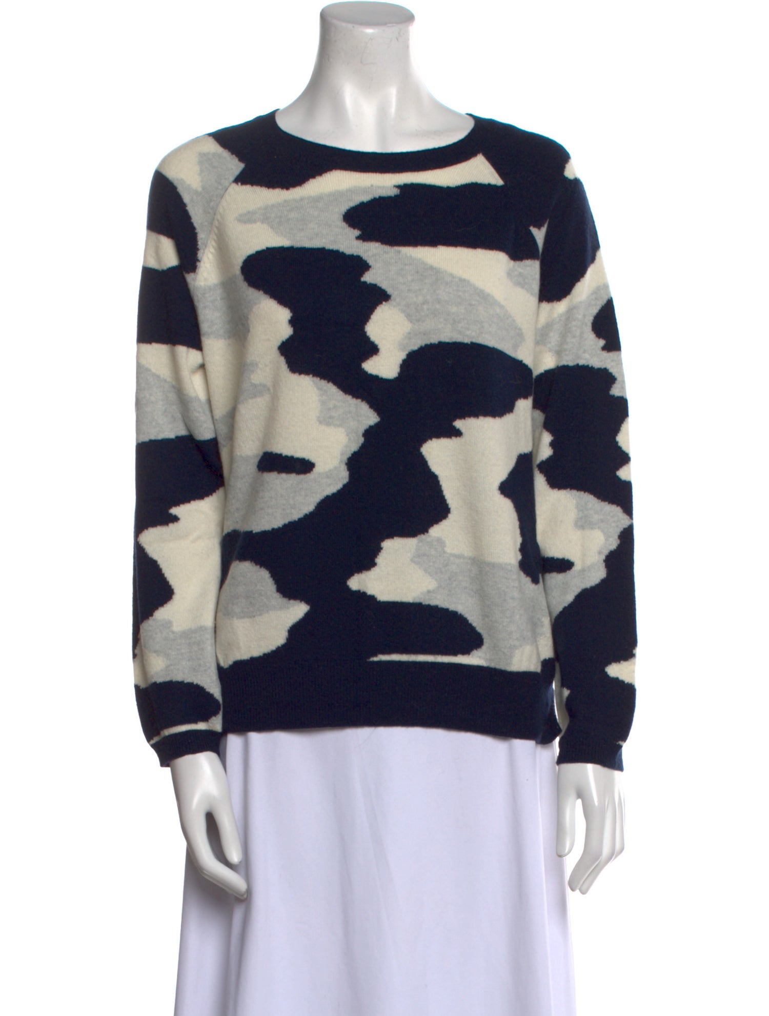 Brodie Cashmere Printed Sweater