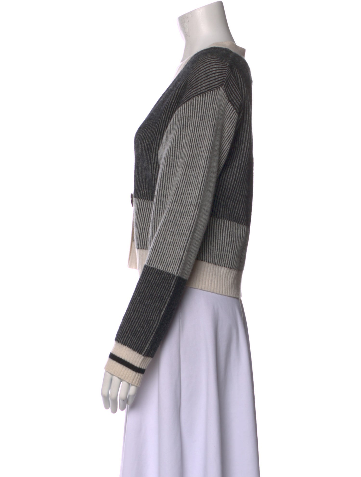 Brodie Cashmere Striped Sweater