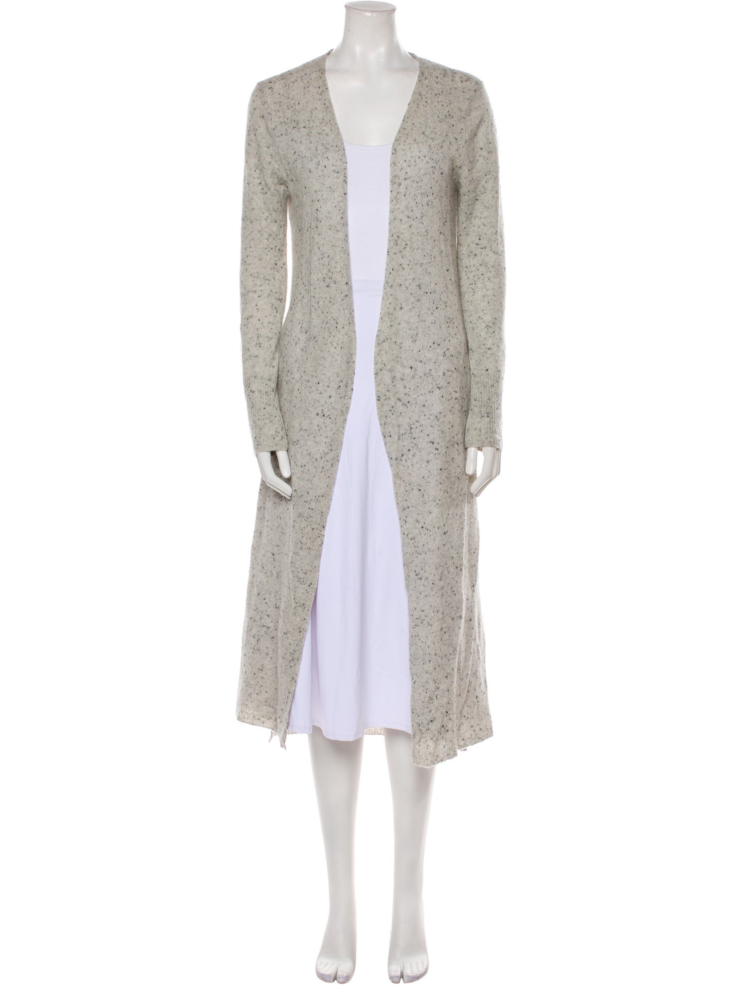 Brodie Cashmere Open Front Sweater