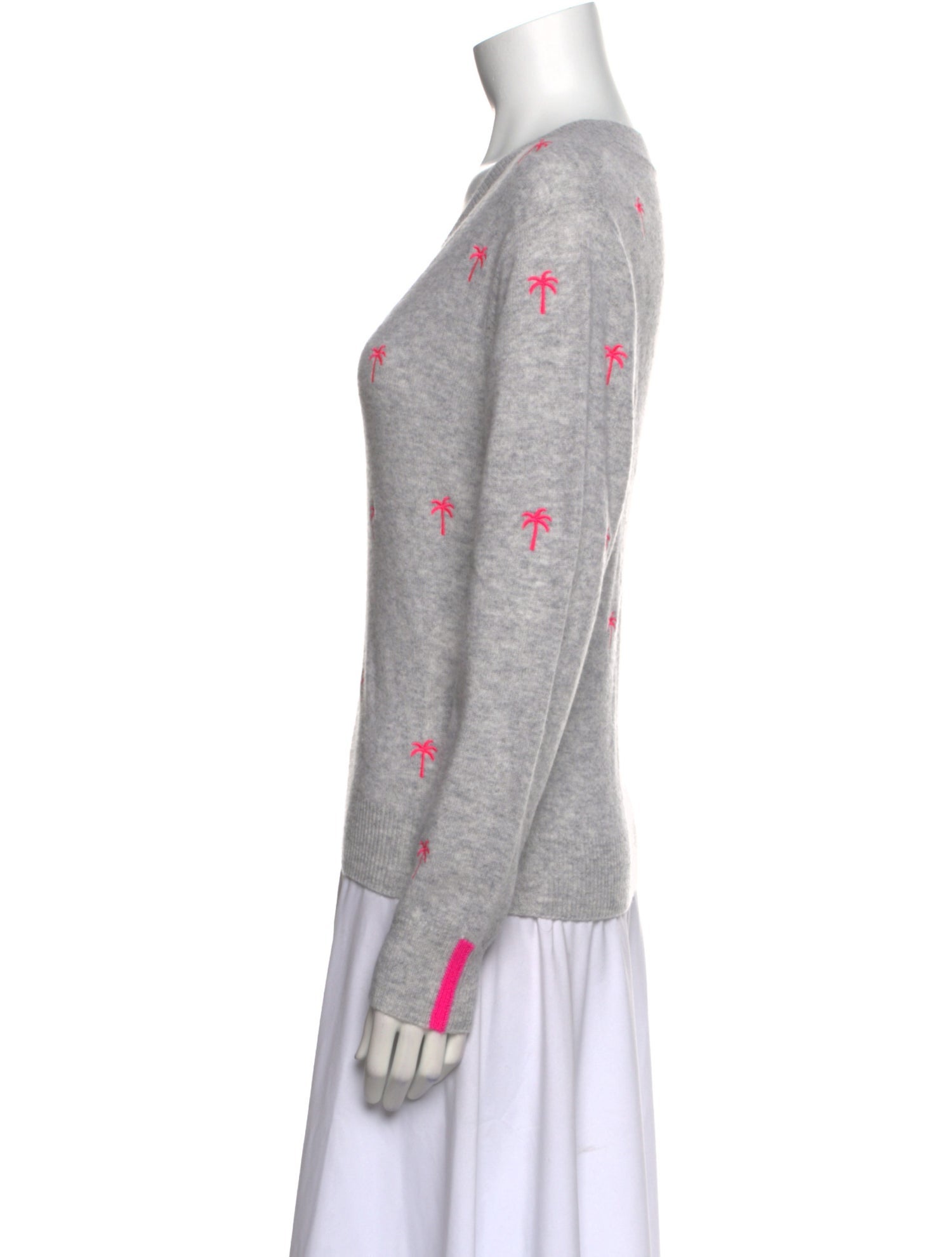 Brodie Cashmere Printed Sweater