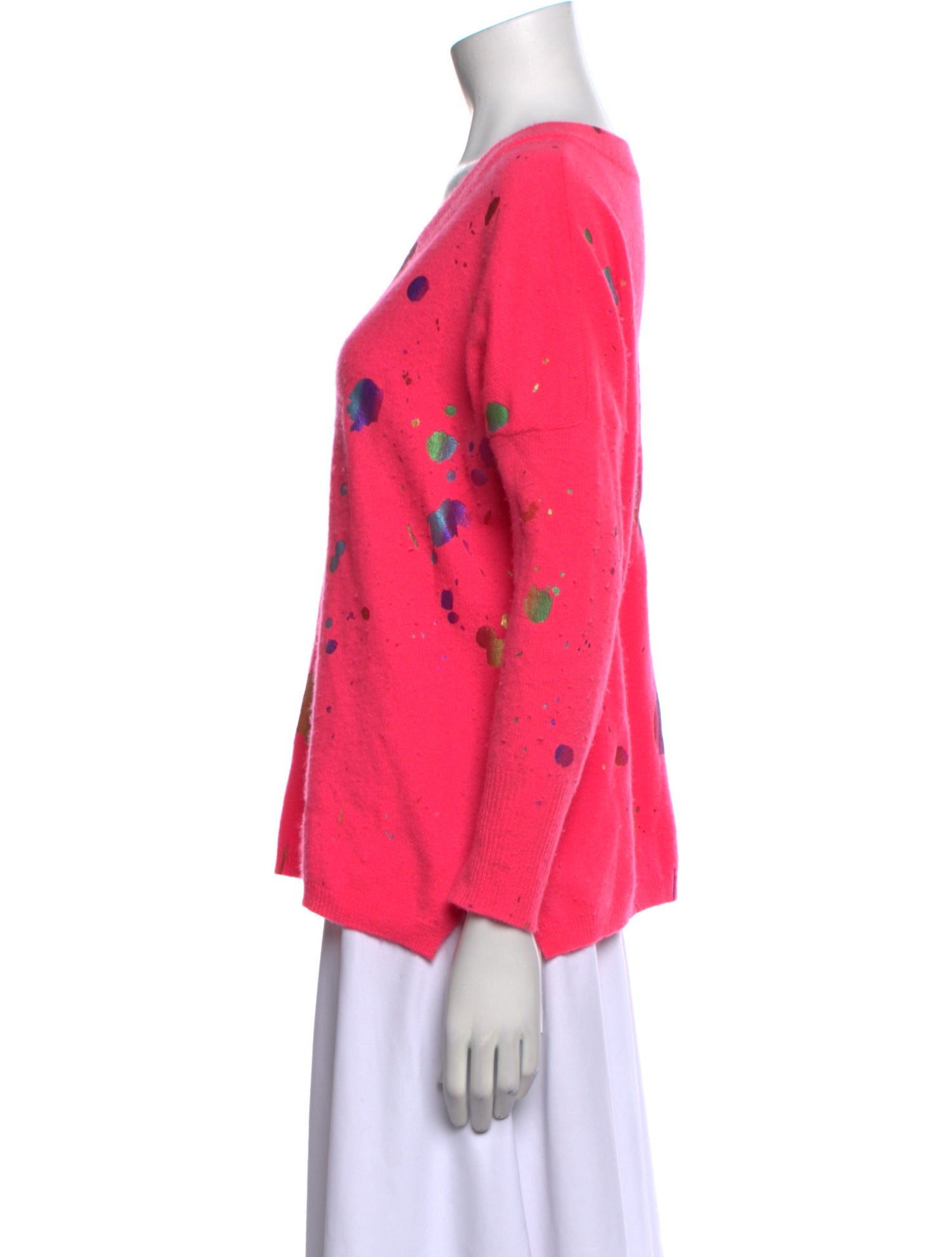 Brodie Cashmere Printed Sweater